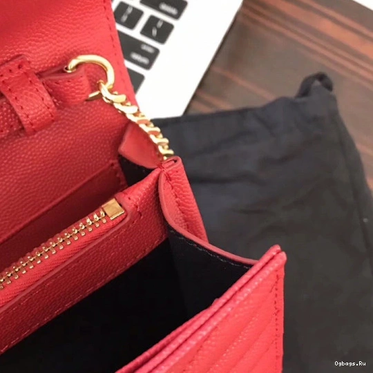 CHAIN CASSANDRE WALLET YSL MATELASSÉ 0819
